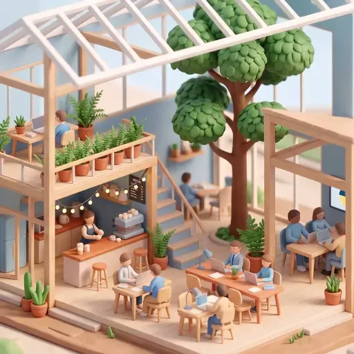 Espace de coworking Desk